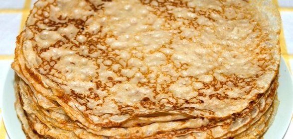 Блины из цельнозерновой муки