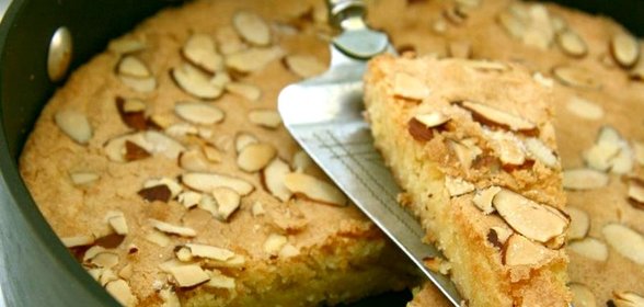 Шведский миндальный пирог