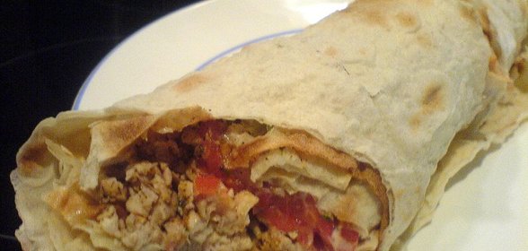 Шаурма (дюнер-кебаб) из куриного мяса размера XXXL