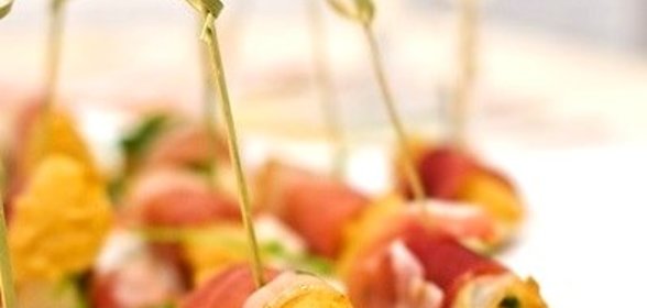 Канапе с хамоном