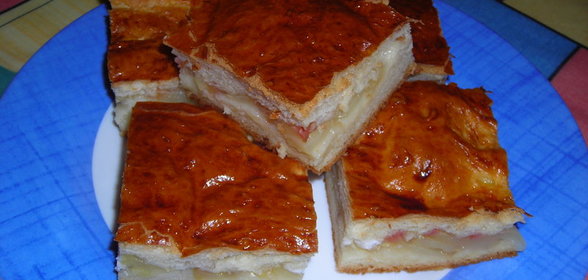 Закрытый яблочный пирог