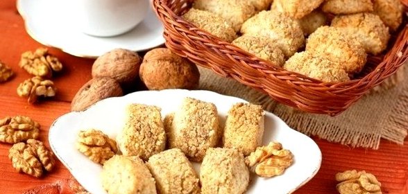 Печенье «Ореховые пенёчки»