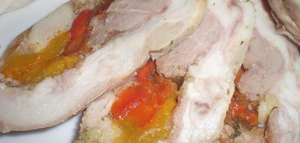 Мясной рулет