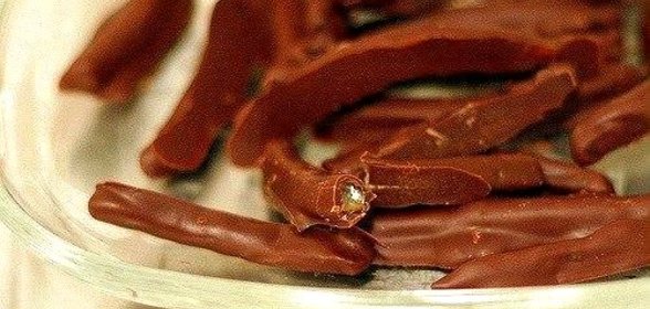 Апельсиновые цукаты в шоколаде