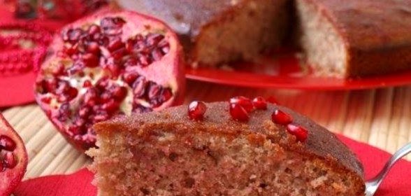Пирог с гранатовым соком