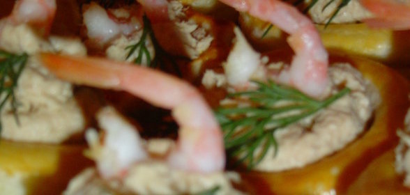 Волованы с горбушей