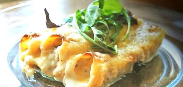 Каннеллони с творогом