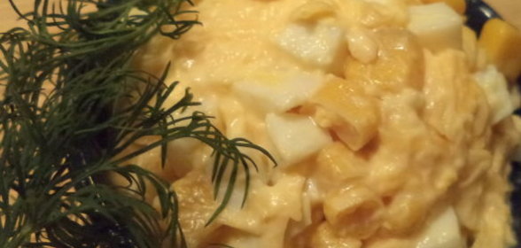 Салат из кукурузы с сыром