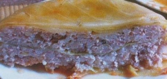 Запеканка капустная с фаршем