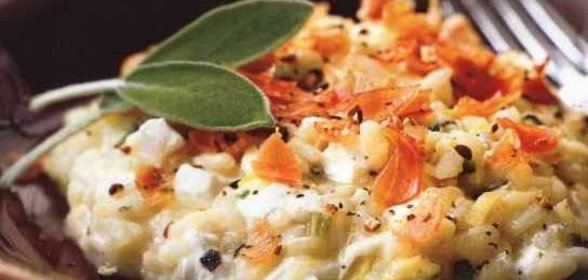 Ризотто с шалфеем и сыром