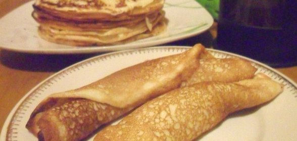 Блинчики на сметане