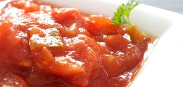 Сальса из перцев халапеньо и томатилло