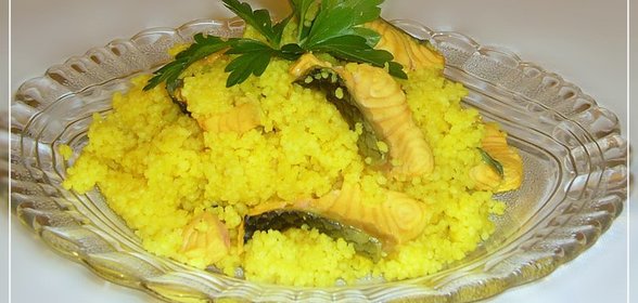 Кус-кус с рыбой