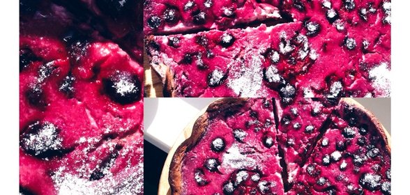 Творожный брауни с черной смородиной «Chocolate Blackcurrant»