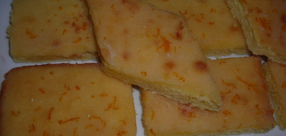 Пирожные Апельсиновые полоски