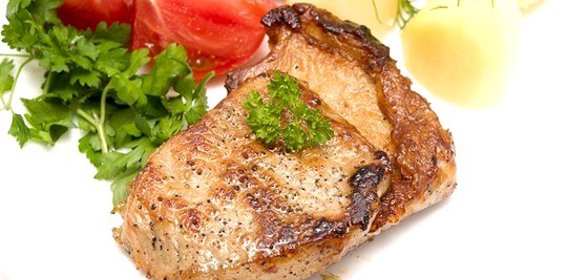 Бифштекс с картофелем