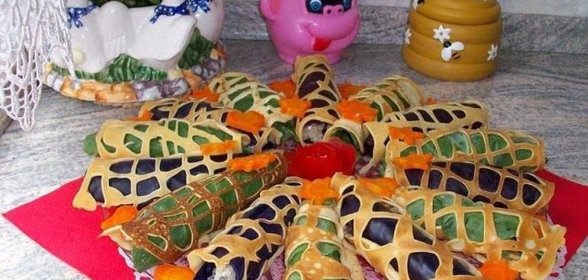 Блины на праздничный стол