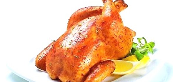 Курица, запеченная в духовке, в медово-томатном маринаде