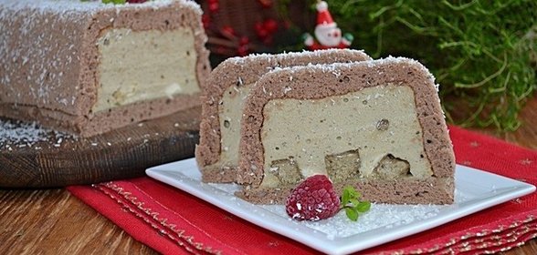 Торт с халвой