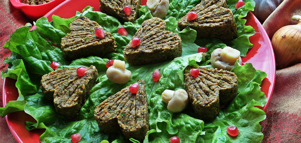 Паштет из фасоли и грибов (можно в пост)