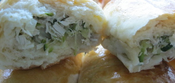 Быстрые пирожки с сочной начинкой