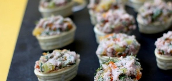 Паштетная закуска с запечённым перцем