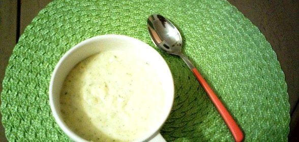 Суп-пюре с сыром