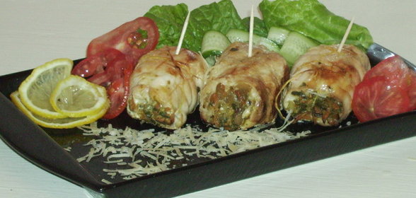 Куриные рулетики Таинственный остров