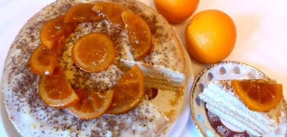 Торт Апельсин