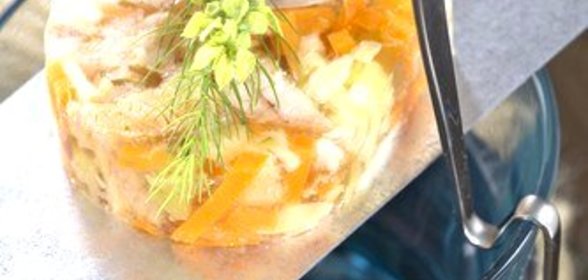 Заливное из лосося