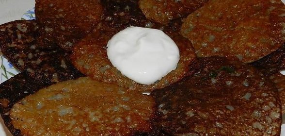 Заварные картофельные оладьи