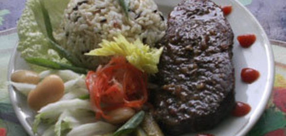 Телятина с рисом