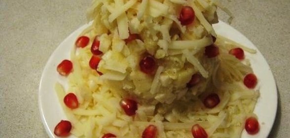 Салат из сельдерея с сыром