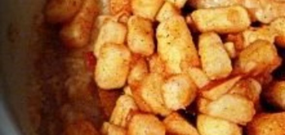 Оладьи манные на меду