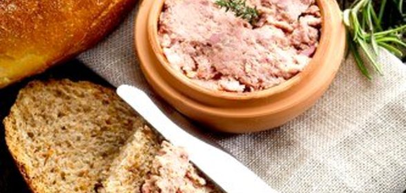Порционный утиный паштет