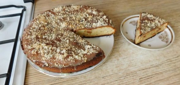 Творожный кекс