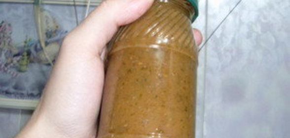 Густой острый айвово-яблочный соус