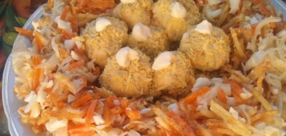 Рулет из рыбы с грибами