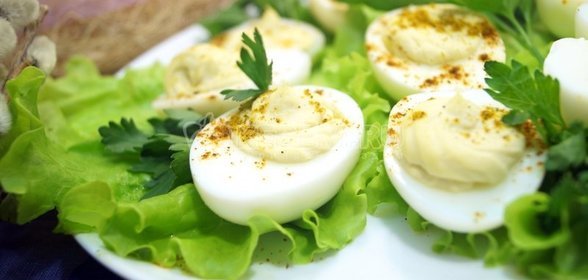 Фаршированные яйца «Карри»