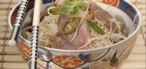 Утиная грудка в азиатском стиле