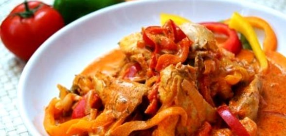 Паприкаш из курицы