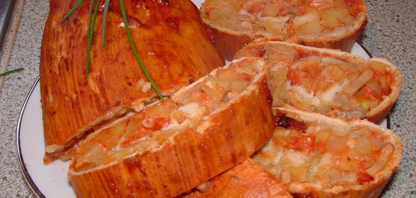 пирог с картошкой