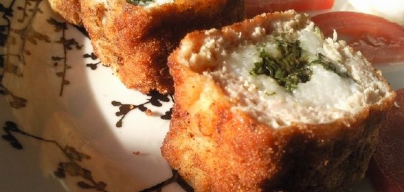 Горячие роллы из фарша (дуэль Дешево и сердито)