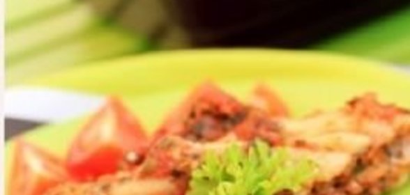 Омлет с вишней