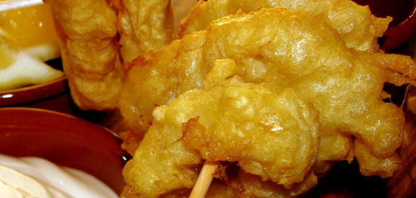 Кальмары в кляре ( calamares a la romana )