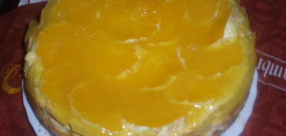 Апельсиновый чизкейк