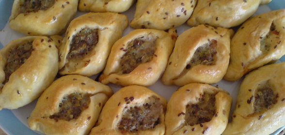 Пирожки с мясом(вариант)