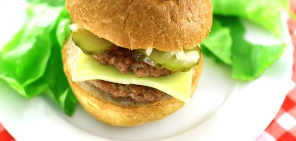 Двойной гамбургер