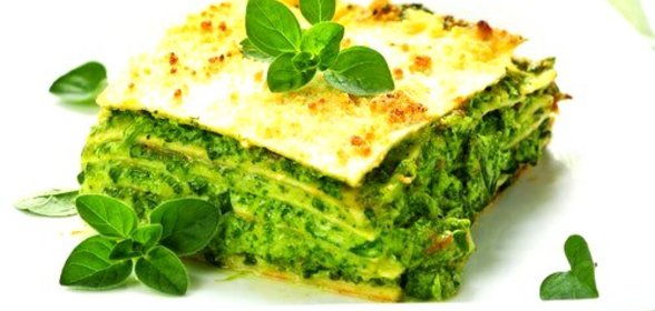Лазанья из шпината и феты (aka Spanakopita Lasagna)