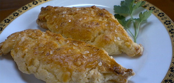 Пирожки картофельные с брынзой